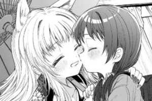 ショート百合読み切り「ちゅーしたらどんなお願いも叶えてくれるお稲荷様のハレちゃん」WEBで公開