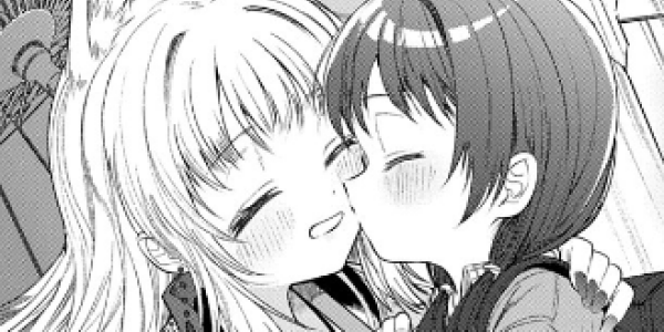 ショート百合読み切り「ちゅーしたらどんなお願いも叶えてくれるお稲荷様のハレちゃん」WEBで公開