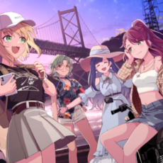 終わる世界を女子4人で旅するゲーム「散るプラネット」キービジュアル＆ティザーサイトを公開