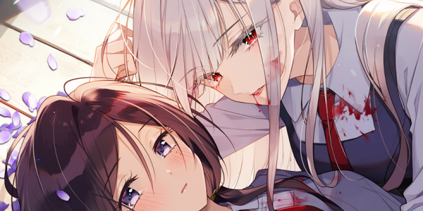 ふたりべやの雪子先生が贈る吸血鬼百合ストーリー「白妙様、秘密ですよ」WEBにて連載がスタート