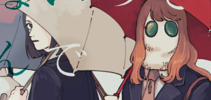 顔を隠す少女の溢れ出る感情を描いた読み切り漫画「影はいつでも滲んでいますように」WEBで公開